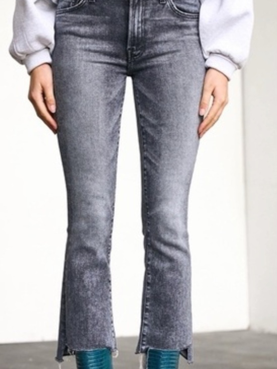 MOTHER Denim - Mother Denim The Insider Crop Step Fray